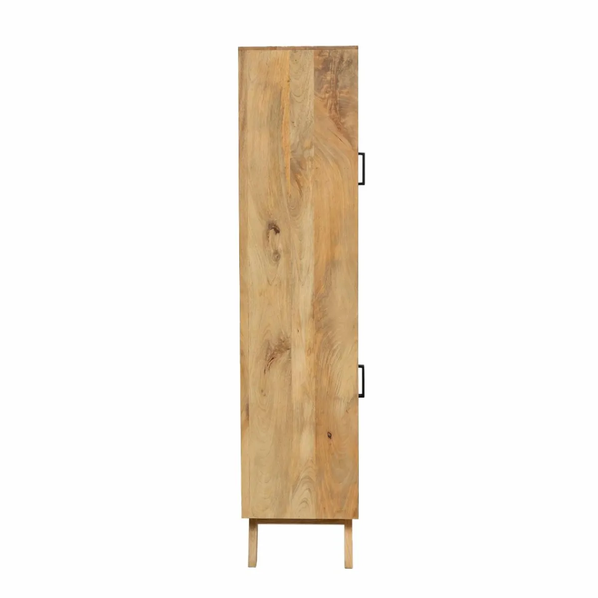 Made in Meubles Vitrine en bois de manguier Thalia